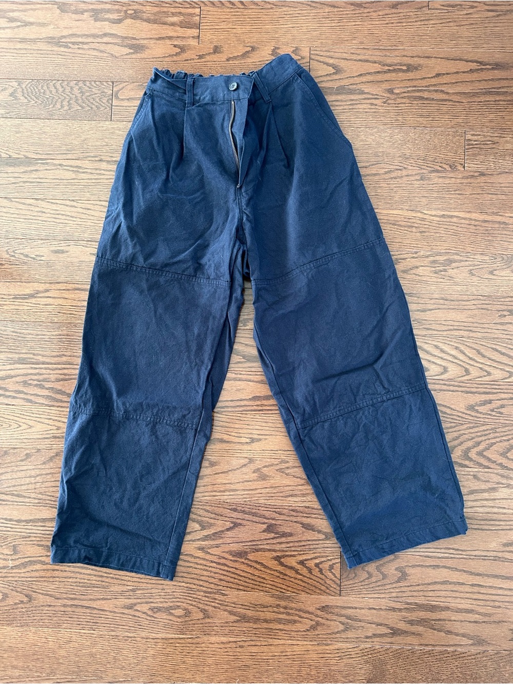 Estudio Niksen Navy Cotton Pants